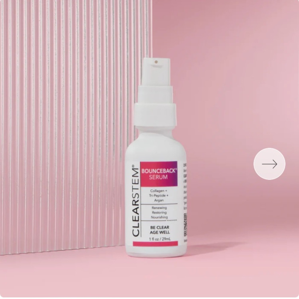 New in box Clearstem bounce back serum!